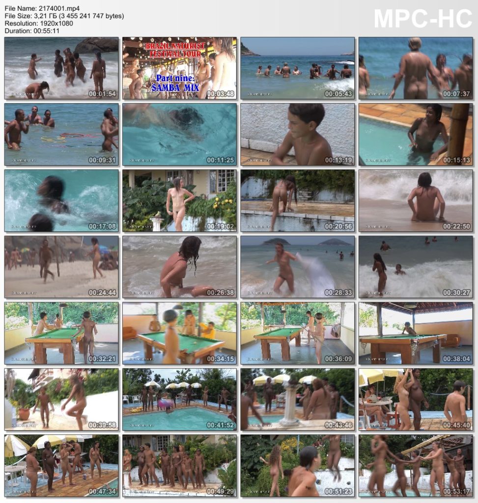 Brazil naturist festival tour - Part nine: SAMBA MIX